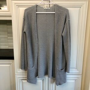Dex grey lightweight women’s knit cardigan
